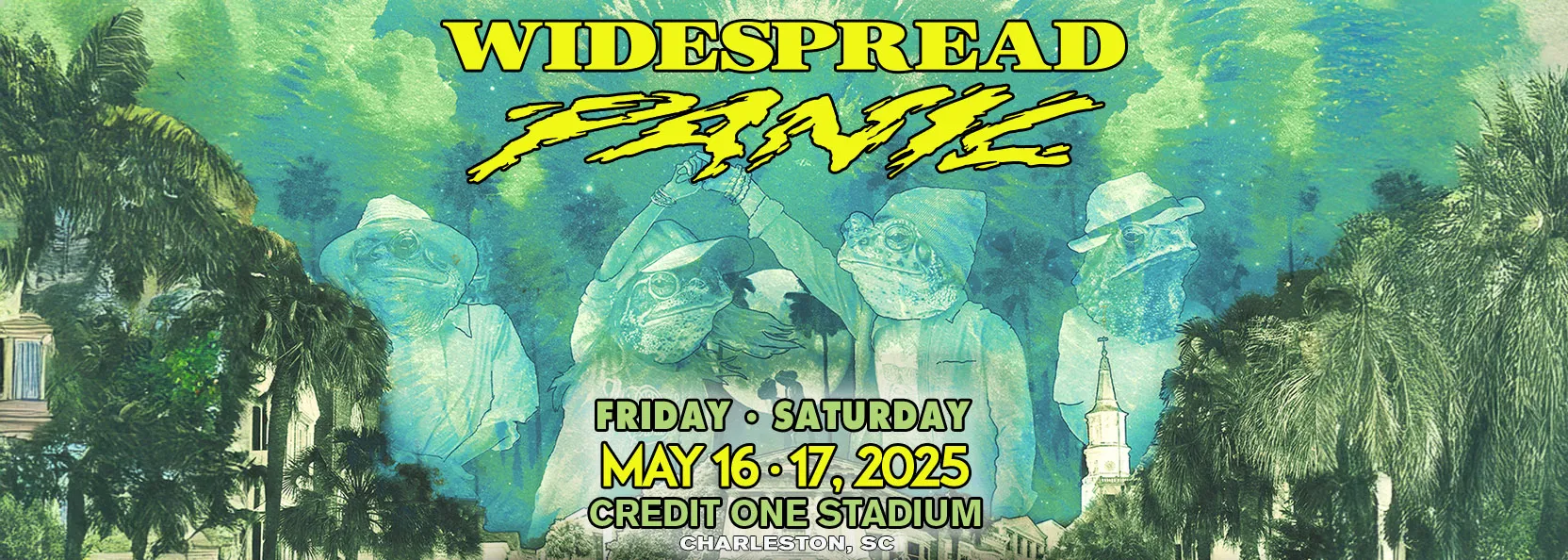 Widespread Panic &#8211; 2 Day Pass